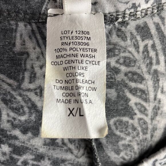 Discreet Tunic Style Tank Top Size XL EUC - Picture 10 of 10